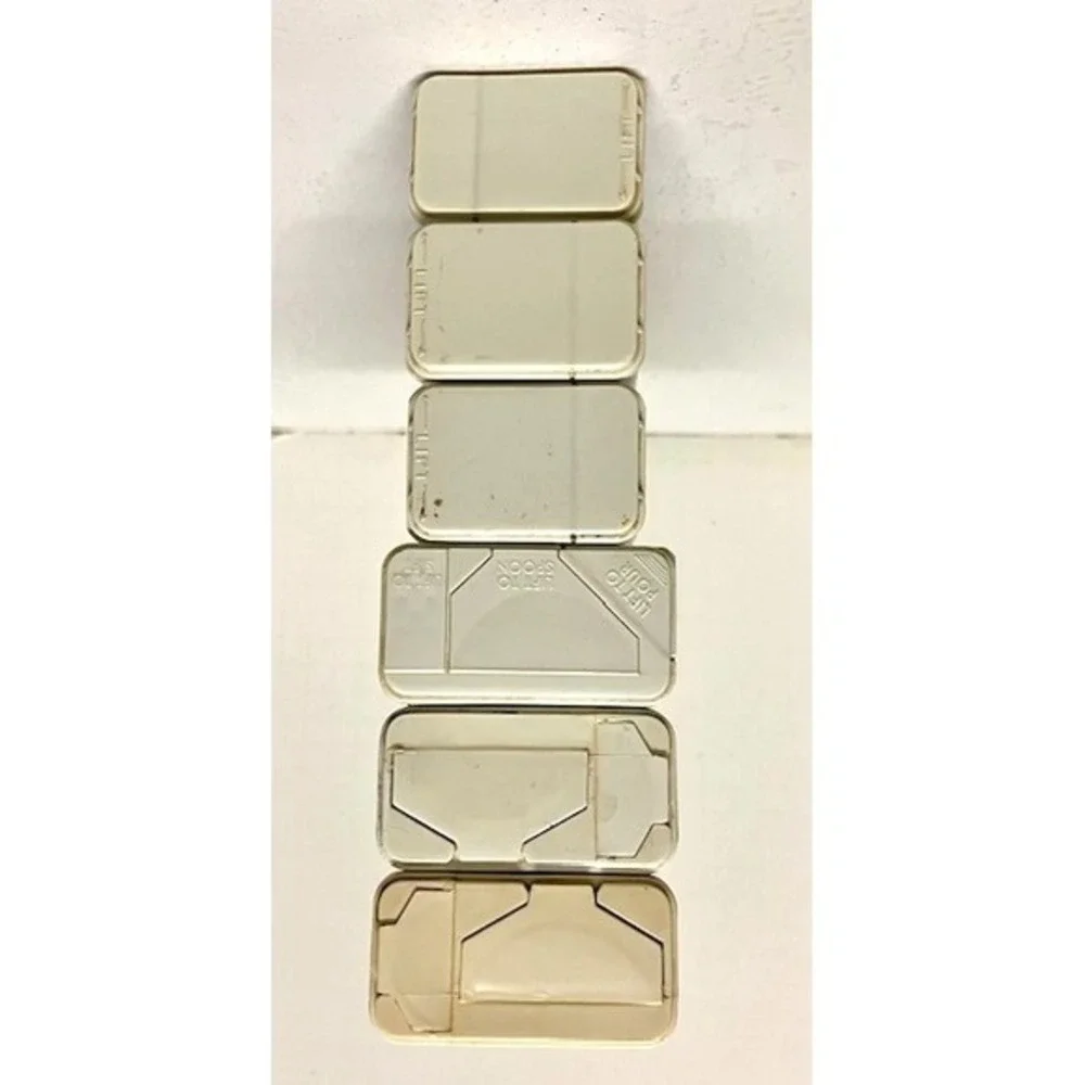 6 VTG McCormick Spice Tins Ginger Cloves Oregano Dill Seed Pickling Mustard Seed